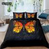 Home Living Luxury 3D Butterfly Bedding Set Girl Duvet Cover Set Pillowcase Kids Bedding Set Queen and King EU/US/AU/UK Size