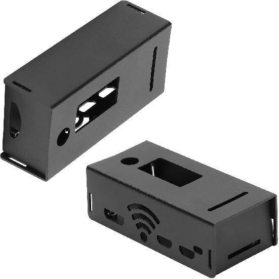 Raspberry Pi Case, Aluminum Alloy Protective Shell for RPi, for MMDVM, HD Multimedia Interface+OTG+USB Port Digital Aluminum Alloy Hotspot Case for