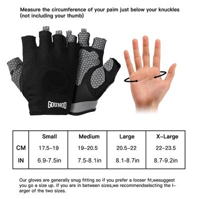 1Pair Workout Weight Lifting Gloves Palm Support Protection For Men Women,Exercise Gloves Sports For Training,Fitness,Gym,Sports
