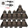 Military Figures Soldier Building Block SWAT Special Forces Assault Team Camouflage Troops Vehicle Bricks Toy