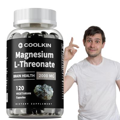 120 tabletta magnézium-L-treonát, 2000 mg tablettánként - Javítja a memóriát és a koncentrációt.