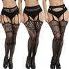 Plus Size Women Bodystocking Sexy Lingerie Ladies Erotic Lingerie Tights Women Suspender Pantyhose Tights Open Crotch