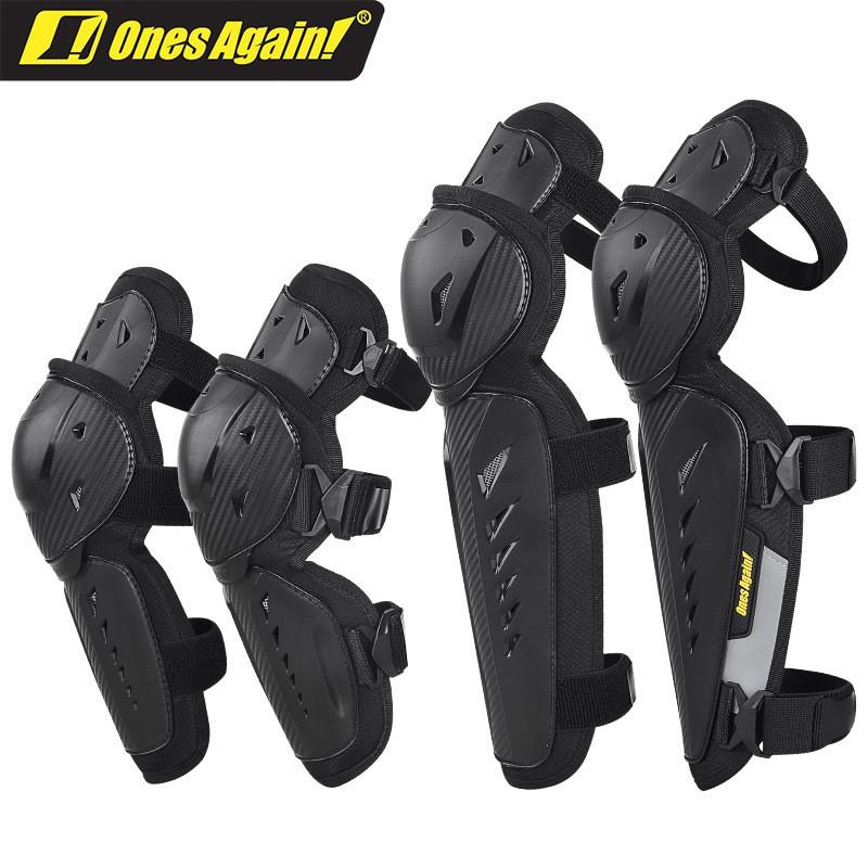 Motorcycle Riding Knee Guards With Leg Protection Breathable Safety Gear Adult Riders