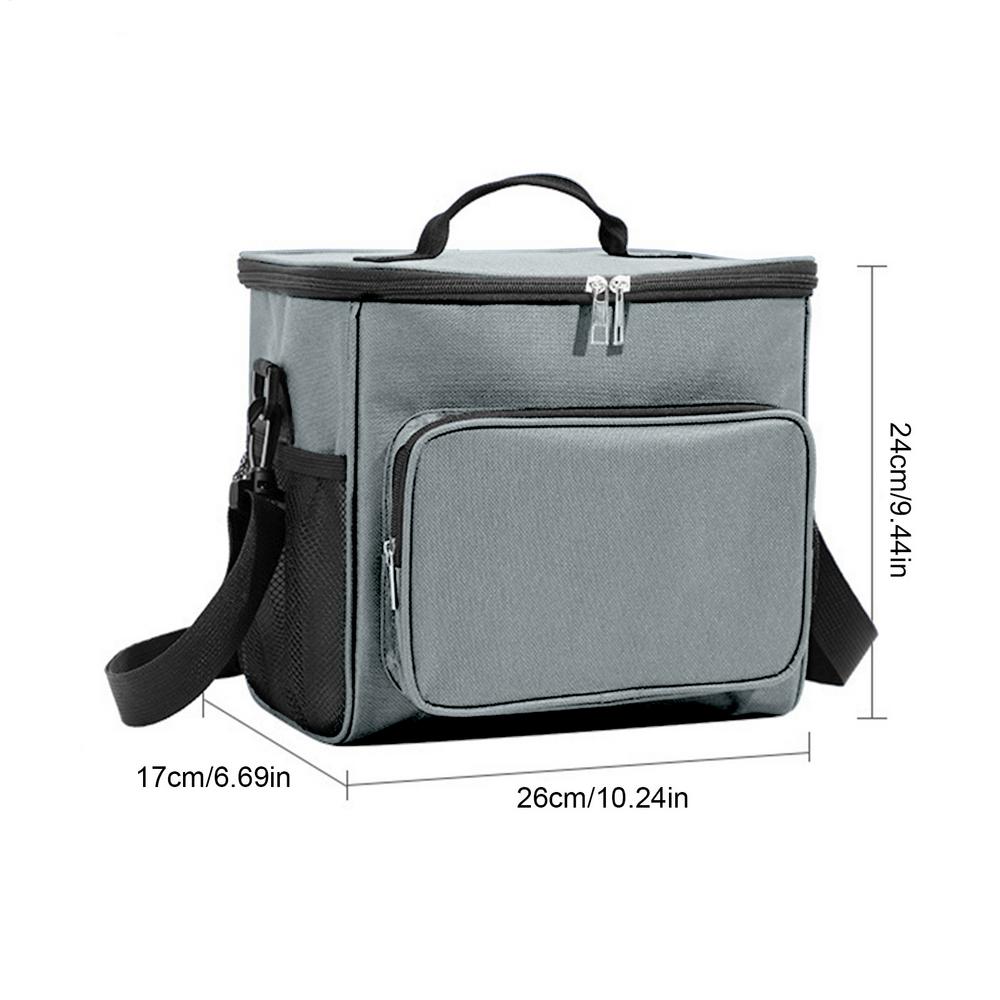 Soft Sided Cooler Bag Insulated Soft Cooler Lunch Bag With Shoulder Strap Waterproof Food Drink Bottle Can Cooling Pack For