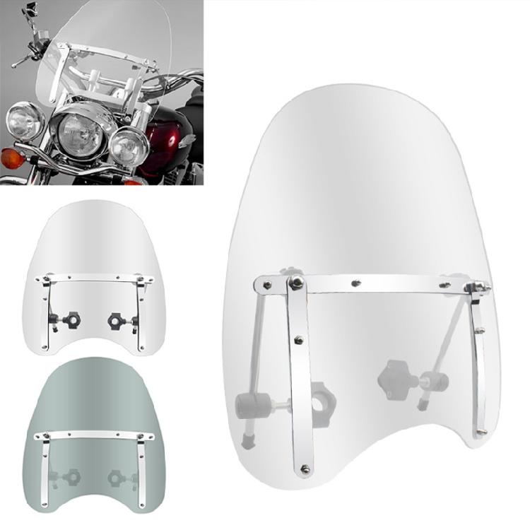 Unique Motorcycle Wind Protectors Windscreen Spoiler Retro Inspired High Durability for Outdoor Enthusiasts Bike Lovers
