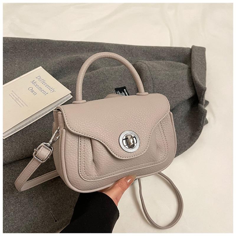 High-end hand carry fashionable small square bag, new simple and versatile shoulder bag, niche design messenger bag