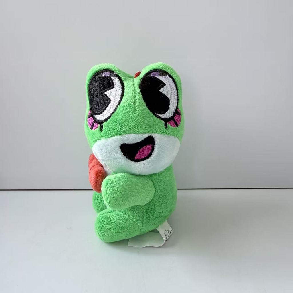 Digital Circus Cute Sitting Frog Plush Toy With Magnet Attachment For Kids Gift