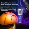 Mosquito Killers Lamp Powerful Thunder Shock Mosquito Killers with 365nm UV Light Bionic Trap USB Rechargeable Portable Mosquito Repellent
