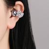 Fashion Geometric Earphone Clips Full Zircons Studded Crystal Designs Accessories Easy Installation for Decorations