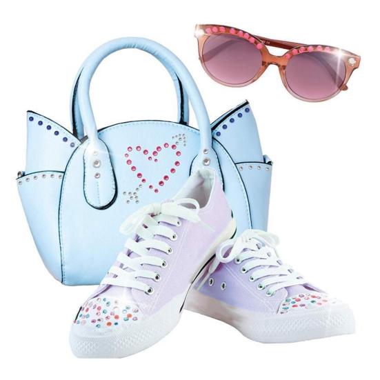 Rhinestone Applicator Set Brilliant Rhinestone Series Versatile Design Rhinestone Styling Tool No Heat Required Hair Styling Tool