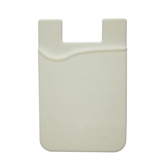 Smart Silicone Mobile Card Stick On Phone Wallet Cash Credit Card Holder Pouch