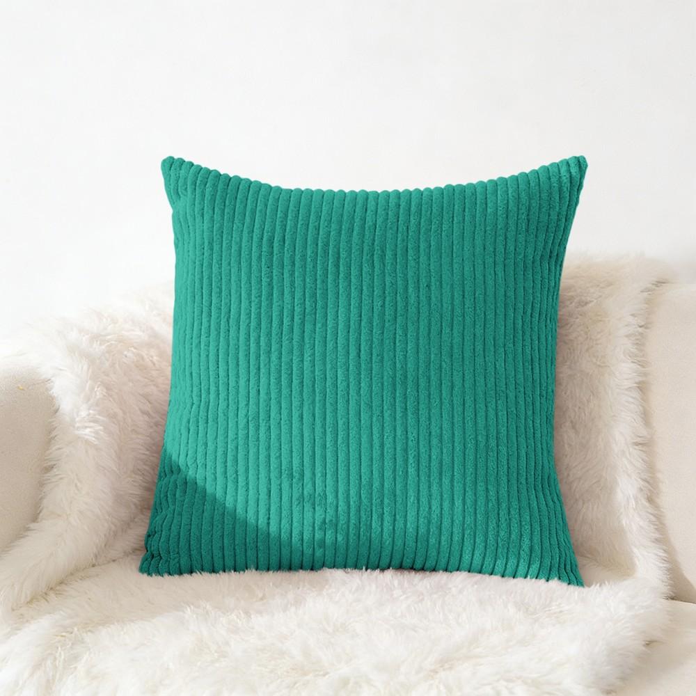 70x70 65x65Large Size Corduroy Pillow Cover Soft Plush Flannel Cushion Cover Fluffy Couch Pillow Case for Sofa Living Room Decor