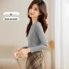 HSTYLE Women's Wool Blend Round Neck Sweater