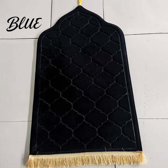 Strapazierfähige Bodenmatte für Kinder Rutschfeste Unterseite Teppich Verdickt Islamisches Gebet Elegantes Design Herren Damen