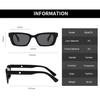 Black Square Sunglasses Vintage Small Rectangle Sun Glasses Hip Pop Eyeglasses Female Lentes  Mujer  Mujer