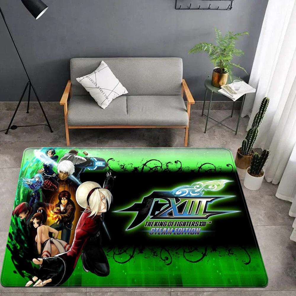 King of Fighters Floor Mat Bathroom Mat Kids Room Bedroom Decoration Balcony Anti-Slip Doormat Living Room Welcome Rug