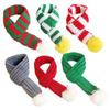 Adjustable Pet Scarf For Winter Christmas Scarf 57x7cm Christmas Pet Scarves Charming Details Comfortable Fit Cute Design