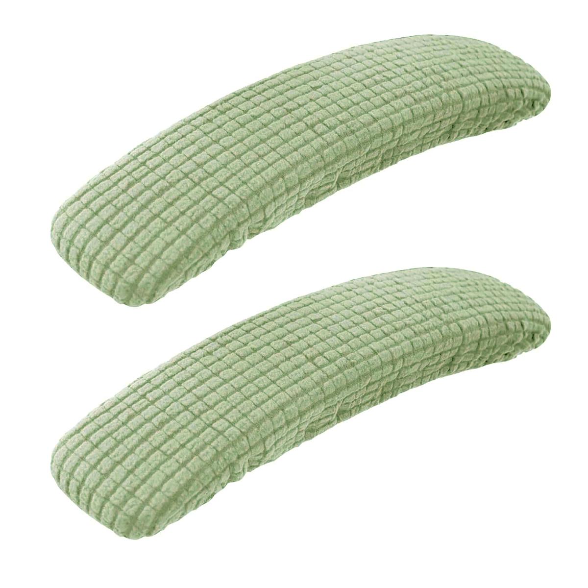 

1 пара чехлов на подлокотники для офисных кресел, пылезащитный, эластичный, устойчивый к пятнам, эластичный чехол из спандекса, чехол на подлокотник для компьютерного кресла 1 Pair циан