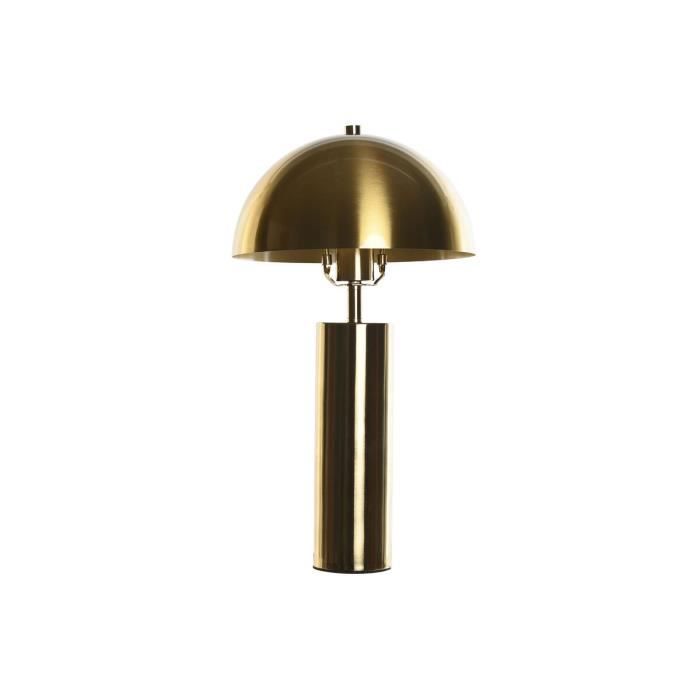 Lampe de bureau - Doré - Métal - 24 x 24 x 46 cm - 50 W - Électrique
