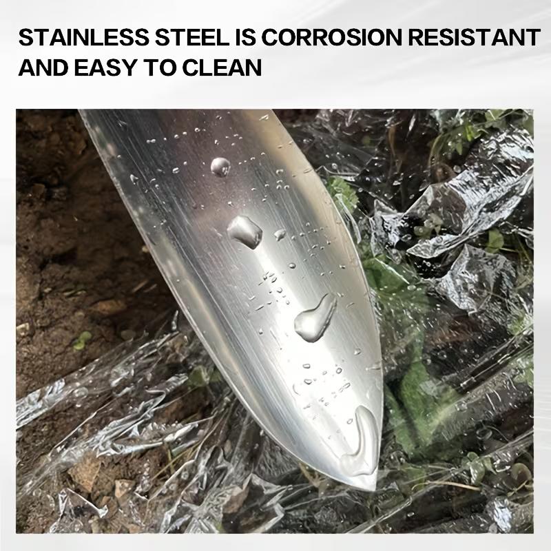 Stainless Steel -Leaf Trowel: Gardening Tool For Planting Flowers And Vegetables