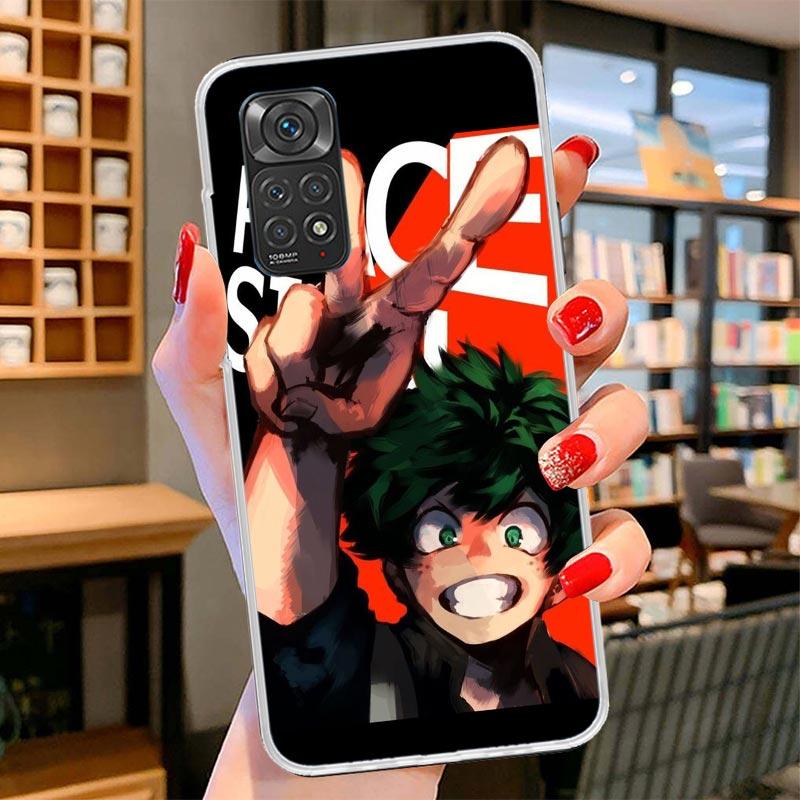 My Hero Izuku Deku Cover Phone Case For Xiaomi Redmi Note 15 14 13 12 11 10 Pro Plus 14S 12S 11S 11T 11E 10S Soft Fundas Shell R