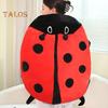 Plush Pillow Giant Ladybug Shape Pillow Soft Oversized Stuffed Decorative Pillow for Bedroom Living Room
