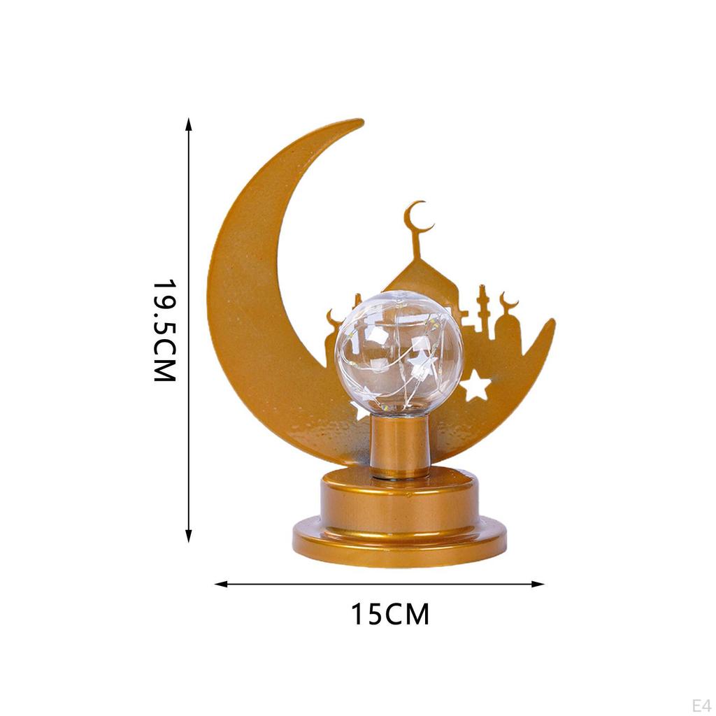 Ramadan Eid Mubarak LED Light Night Lamp for Muslims Family Decoration