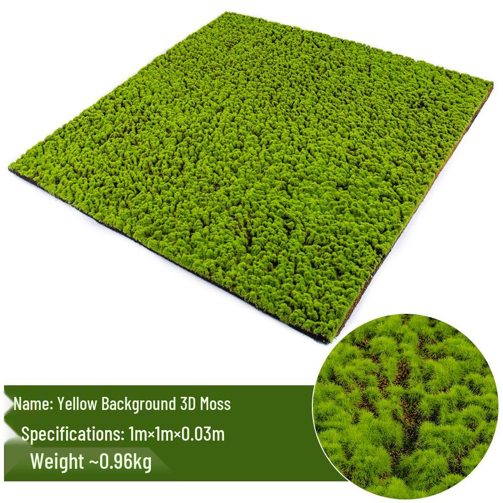 Artificial Moss Turf for Landscaping and Decor