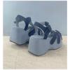 Women's Platform Cowboy Sandals Designer Fashion Muffin Bottom Metal Buckle Roman Shoes 2025High Heeled Thick Bottom Women Shoes