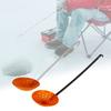 Metal Skimmer, Ice Fishing Scooper Slag Skimmer, Durable Hook Design Skimmer for Winter Fishing