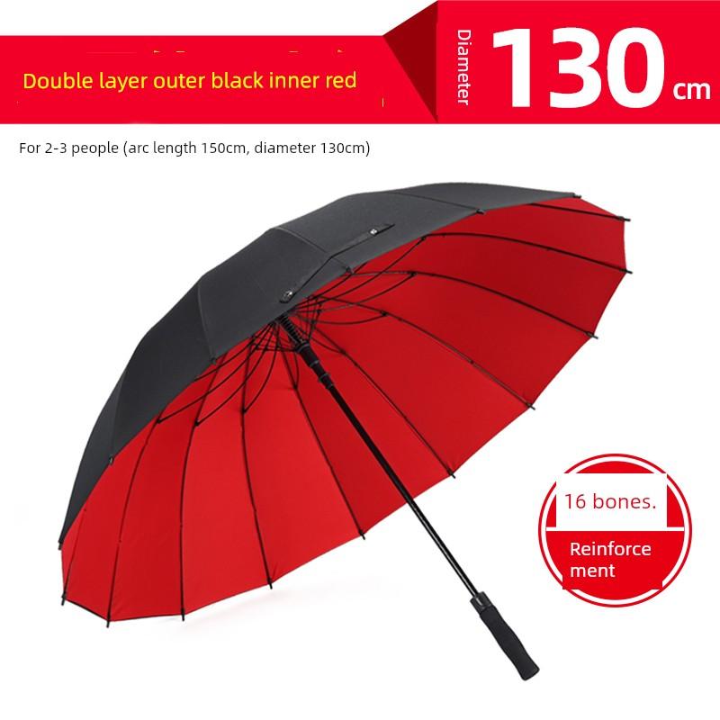 Bardzo Duży Pogrubiony Mocny Specjalny Dwupiętrowy Parasol Męski