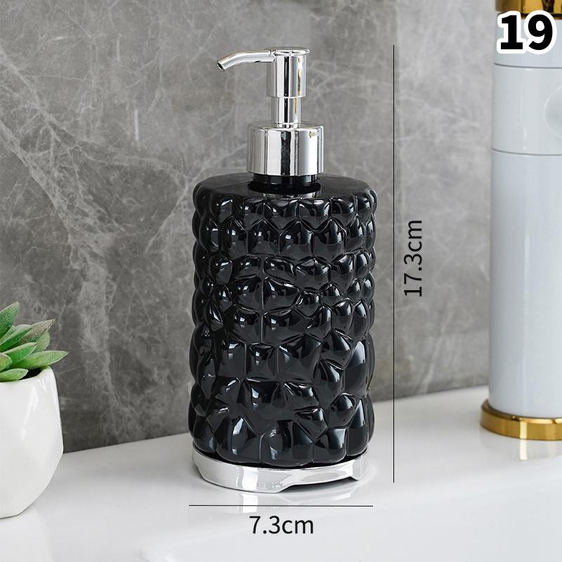 Soap Dispenser For Liquid Bathroom Empty Refill Subbottle Detergent Kitchen Press Type Hand Sanitizers Shower Gel Shampoo Bottle