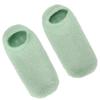 Foot Care Socks Moisturizing Remove Cracked Skin Prevent Slip Reusable Foot Gel Mask Green