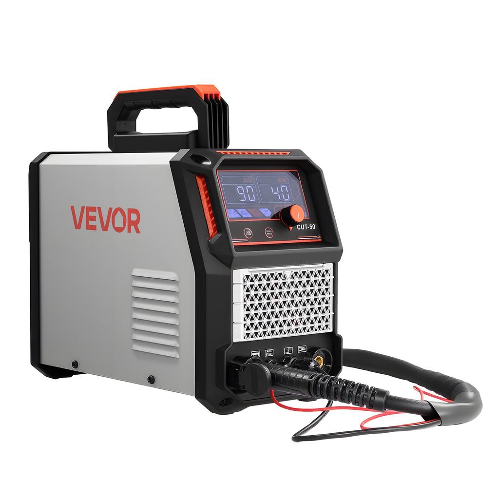 VEVOR Plasma Cutter, 50A Non-Touch Pilot Arc Plasma Cutting Machine