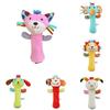 Skkbaby Baby Handbell Toy Plush Animal Rattle Stick Bed Bell Infant Toddler Children