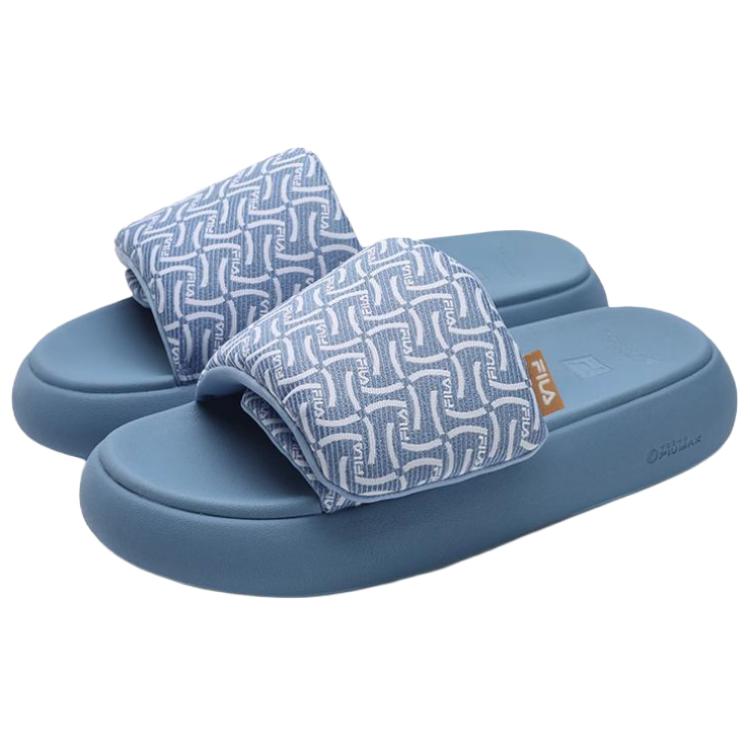 Fila Donut 1S Soft Comfortable Slide Sandals Women Footwear Blue F12W521501F-ES