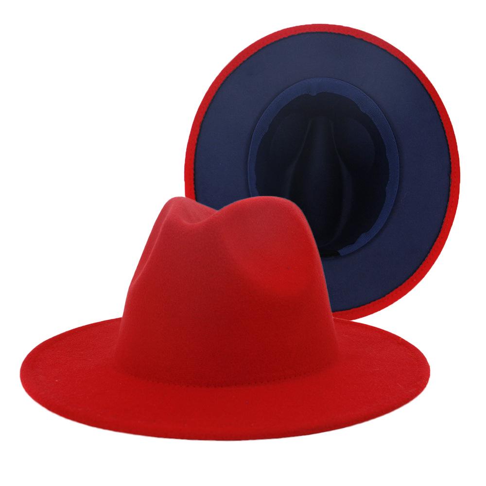 Buy Fashion Wide Brim Felt Hats Floppy 
