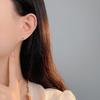 Fashionable Möbius Ring Earrings For Women Lamp Luxury Simple And High-End New Style Earrings Premium Durable Quality