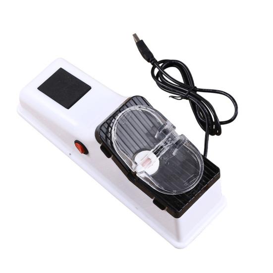 

Electric Knife Sharpener Double-Sided Kitchen Sharpener for Knives Scissors 5s Fast Sharpening Household Knife Sharpening Tool