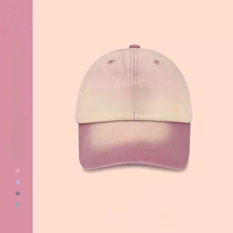 Baseball Cap With Letter Embroidery And Wide Brim For Sun Protection And Fashion