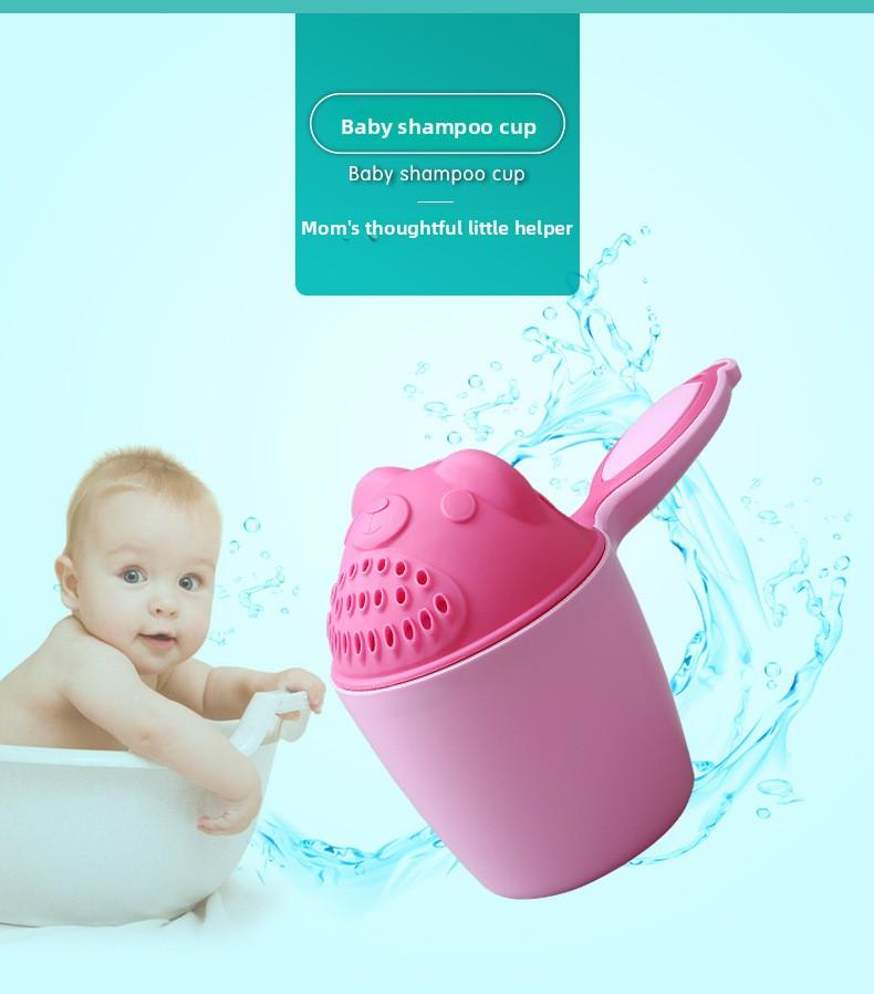 Children's Shampoo Cup Baby Shower Shampoo Cup Maternal and Infant Gifts Wholesale Factory Direct Bear Shampoo Cup