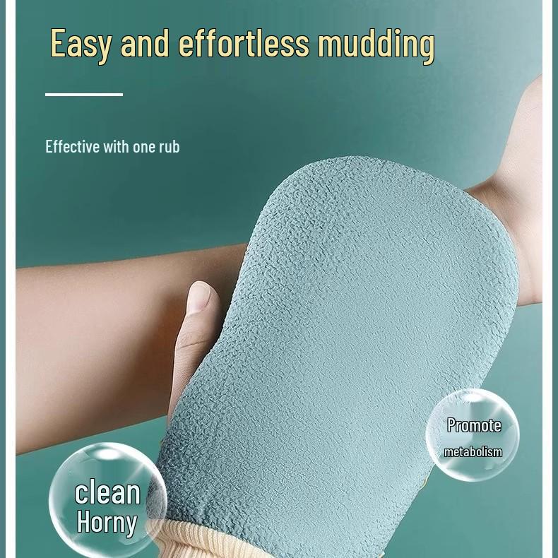 Exfoliating Back Scrubber & Sponge Set for Women & Men - Bath Essentials