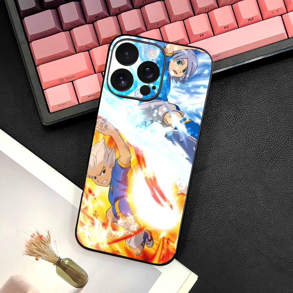 Axel Blaze Firestorm Inazuma Eleven Anime Phone Case For IPhone 16 15 14 13 12 PRO MAX PLUS Mini TPU Soft To Skin-friendly Cover