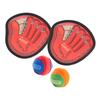 Toss and Catch Ball Game Fun Outdoor Sport Games with Baseball Gloves and Sticky Balls for Courtyard Beach Pool 2