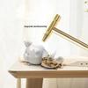 Gold Color Mini Craft Hammer Detachable Multi-function Hammer Mini Tool Hand Tool  DIY Projects
