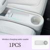 Non Slip Dust Proof Cup Mat and Wireless Charging Pad for NIO Firefly Interior Modification Supplies