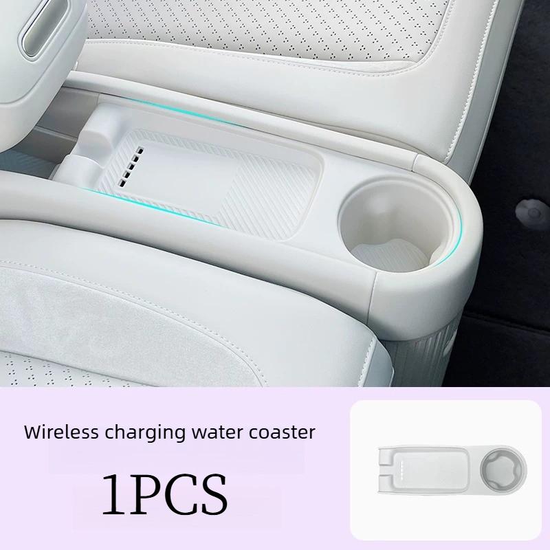 Non Slip Dust Proof Cup Mat and Wireless Charging Pad for NIO Firefly Interior Modification Supplies