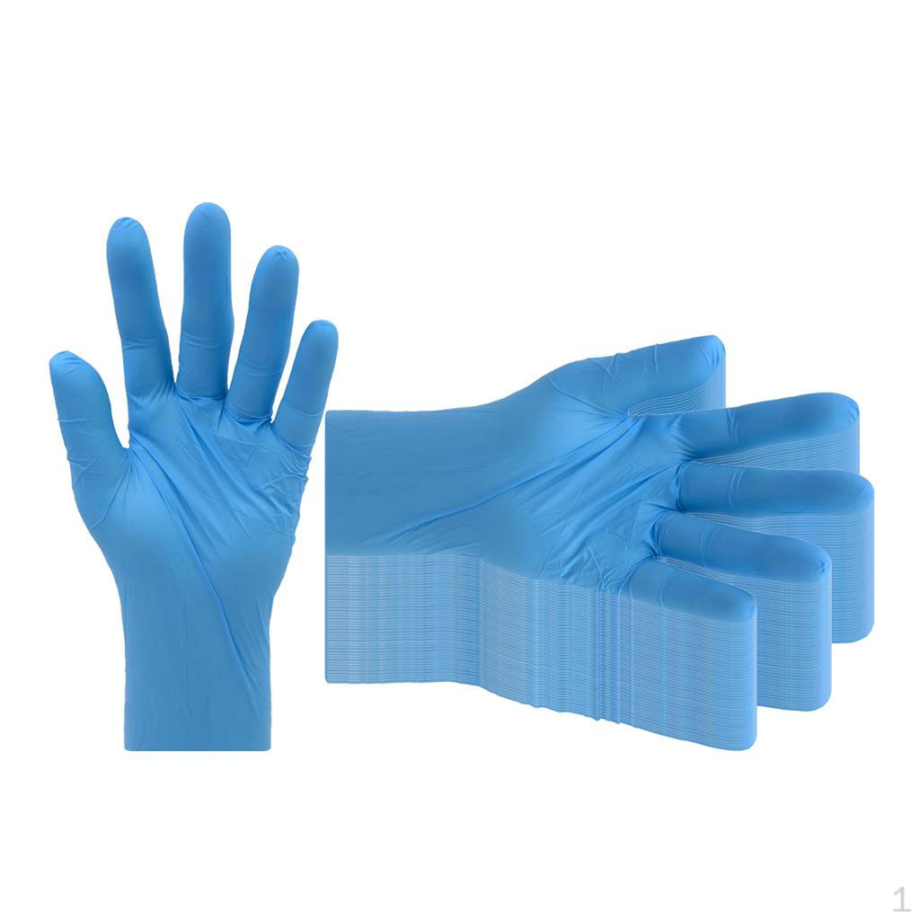

100шт одноразовые перчатки, латексные, служебные, парикмахерские, домашние