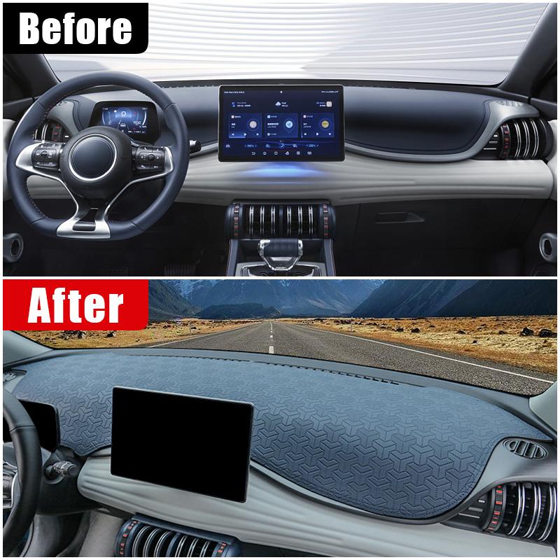 Für BYD Atto 3 Yuan Plus 2024 2025 EV Auto Armaturenbrettabdeckung Instrumententisch Sonnenschutz Rutschfestes Pad Zubehör