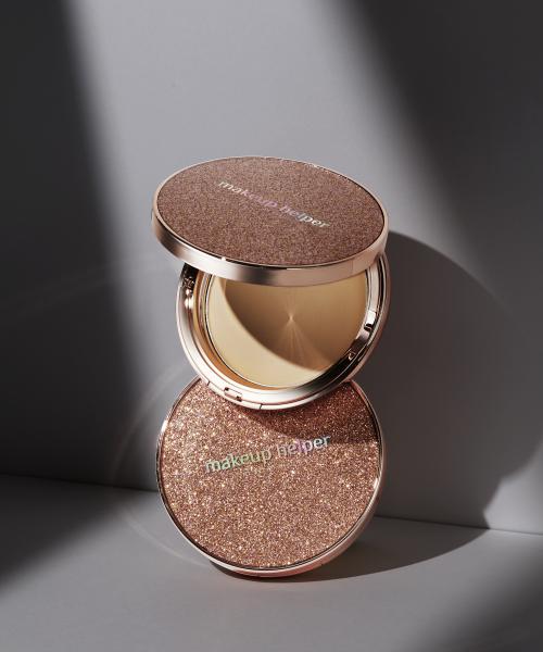 [makeup Helper] Art Pact Original Pro Finish Powder & Rose Glitter Brush Set 25g